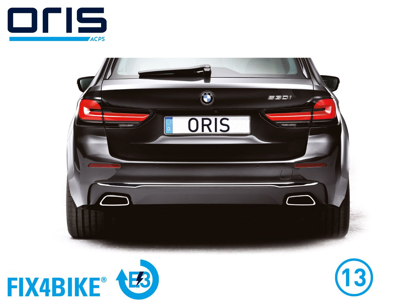 ORIS E3 FIX4BIKE® - Full Electric Swivelling Towbar | Trailer Hitch