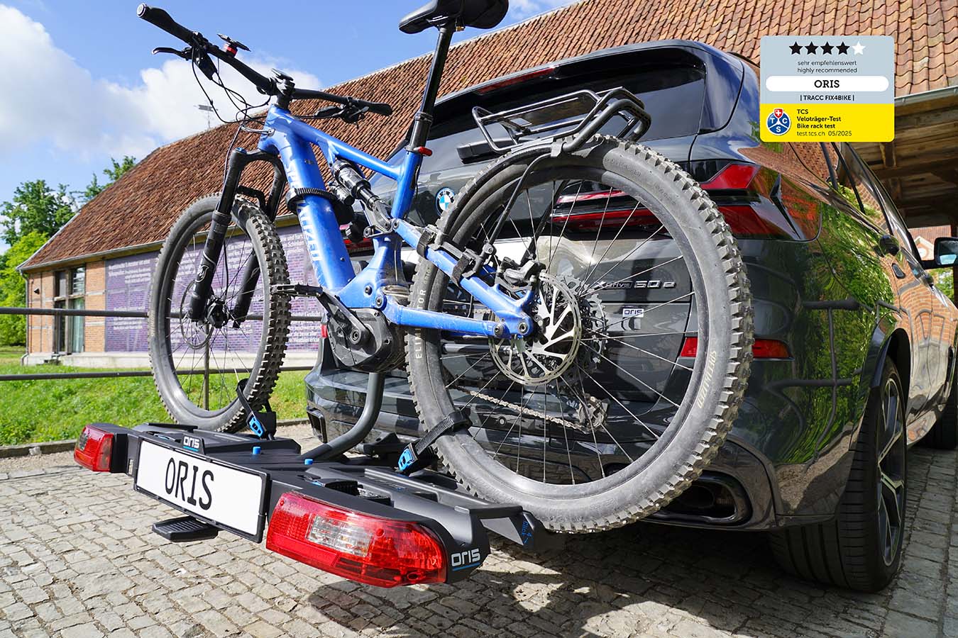 ORIS TRACC FIX4BIKE® Fahrradträger in Nutzung